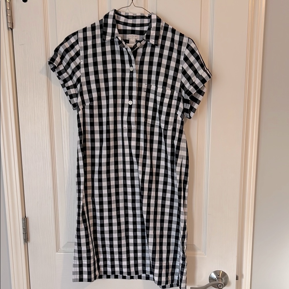 Black and White Checkered Dress